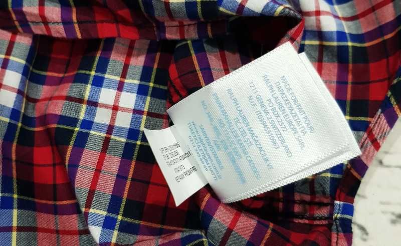 Ralph Lauren * koszula * kratka * chłopięca * 24M