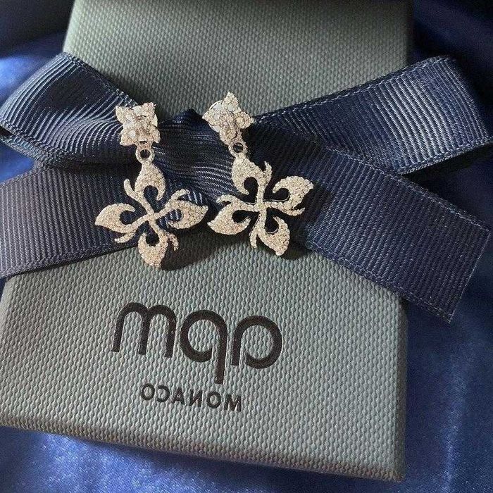 Kolczyki APM – wzór Magnolia