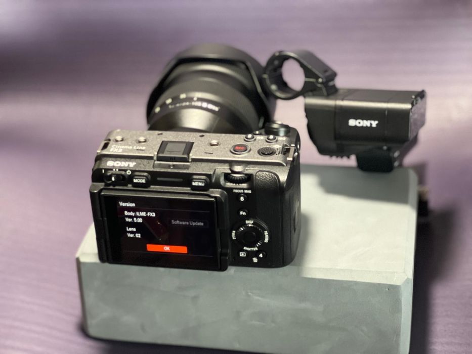 Sony Fx3 com lente Sony 24-105mm F4