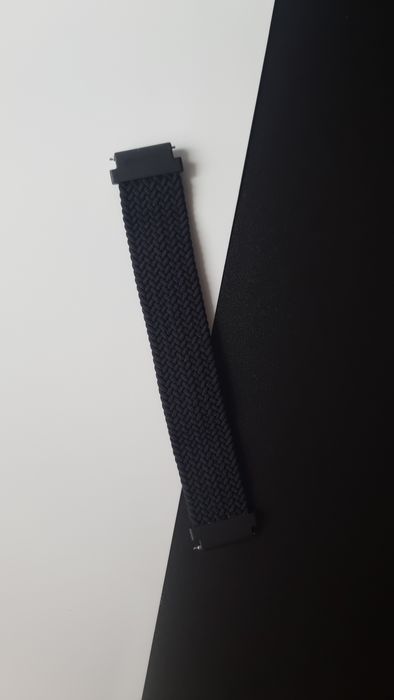Pasek plecionego materiału 20 mm do zegarka Samsung, Huawei, Amazfit,