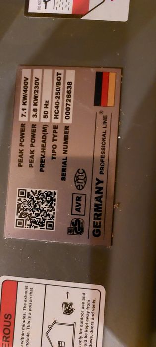 Agregat prądotwórczy briggs