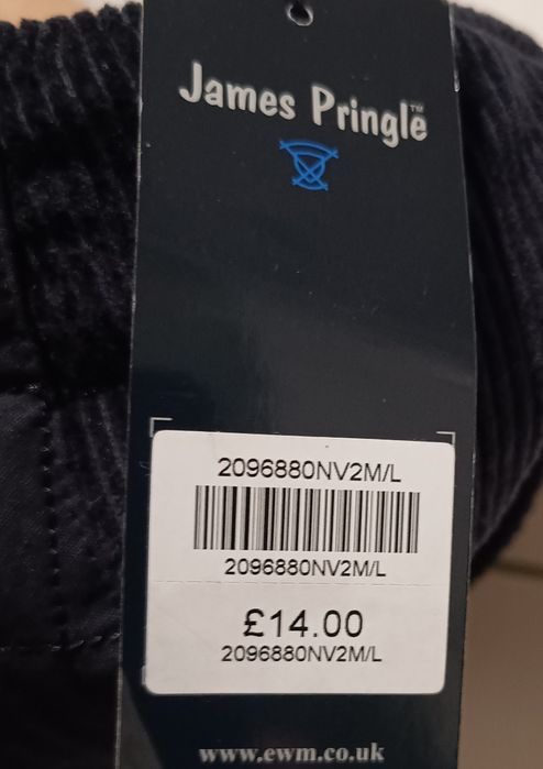 James Pringle  Thinsulate™  NOWY Szkocki męski kaszkiet z bawełny, M/L