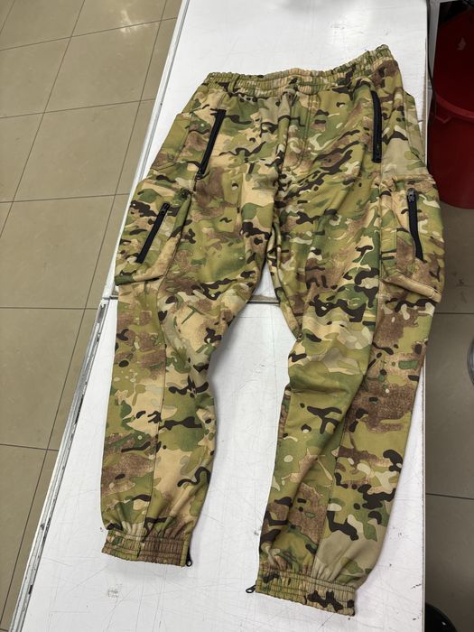 Военные штаны на флисе