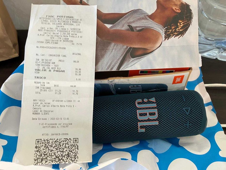 JBL Grip NOVA  - Na caixa com fatura Fnac