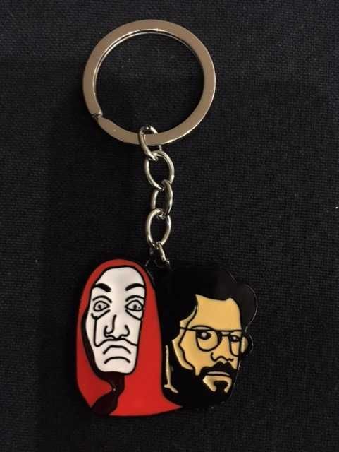 Casa de Papel - porta chaves