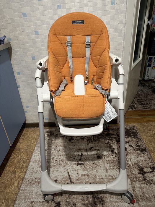 Стільчик для годування Peg-perego Prima Pappa follow me Arancia