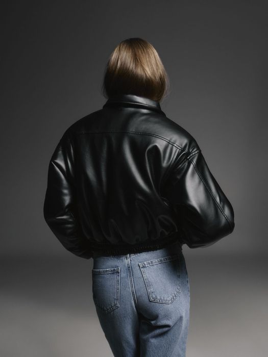 бомбер coosh cher17 шкірянка косуха