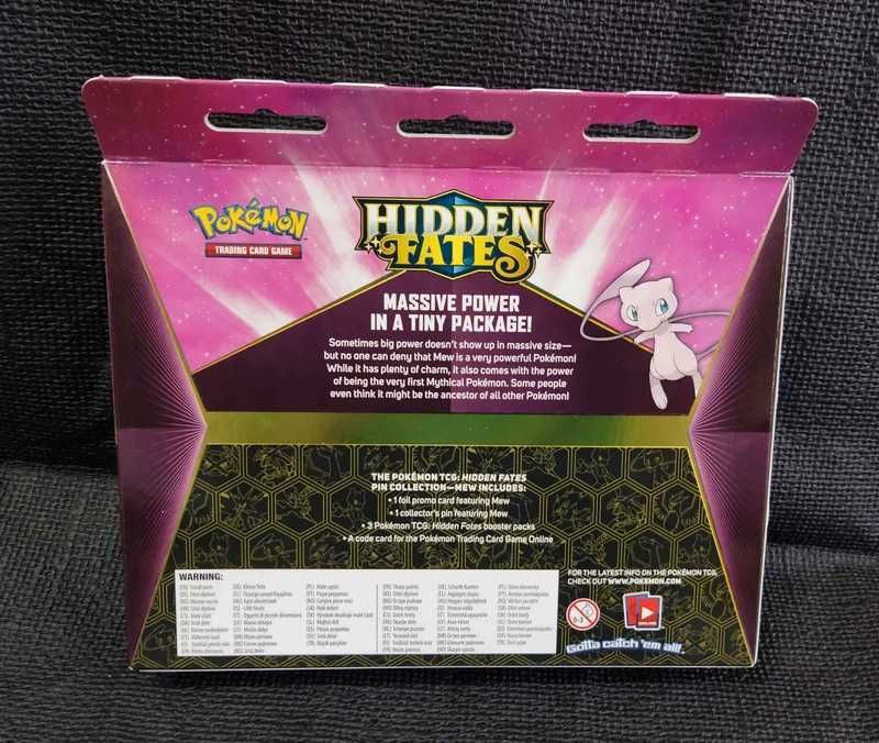 Hidden Fates Pin Collection Mew - SEALED