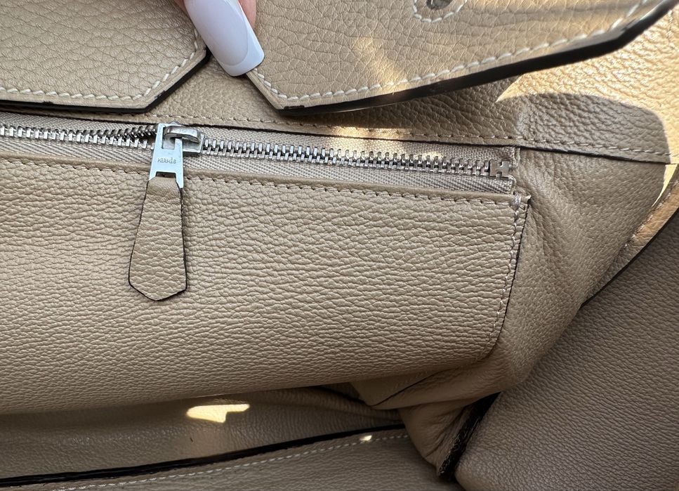 Сумка  під стиль Hermes Birkin 40 см.,пильник,коробка