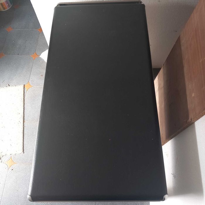 SECRETÁRIA Antiga com tampo em pele