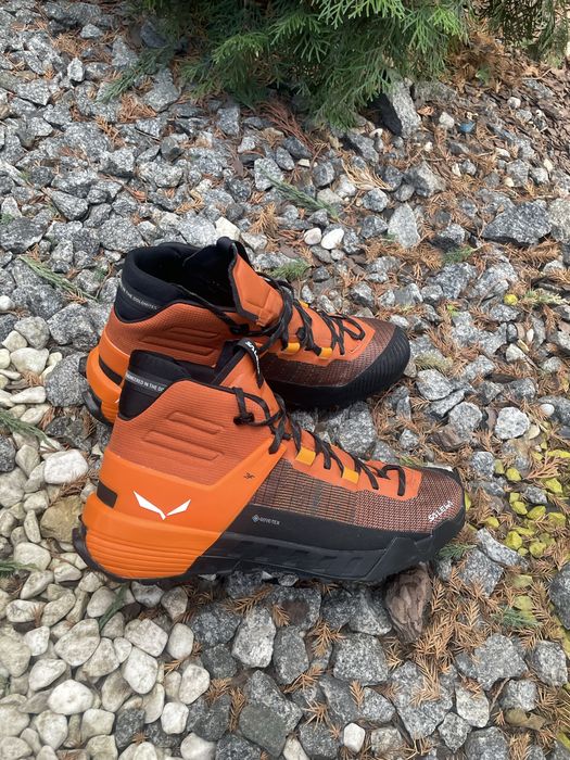 Технологічні трекінгові черевики salewa wildfire nxt mid gtx (стан ідеальний, р. 42.5)