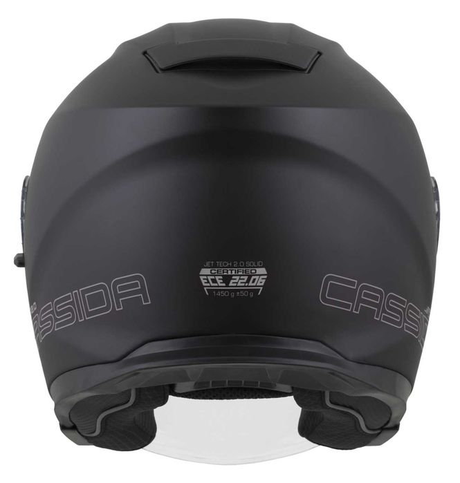 Kask motocyklowy Cassida Jet-Tech szyba antyfog interkom ready XS-XXL