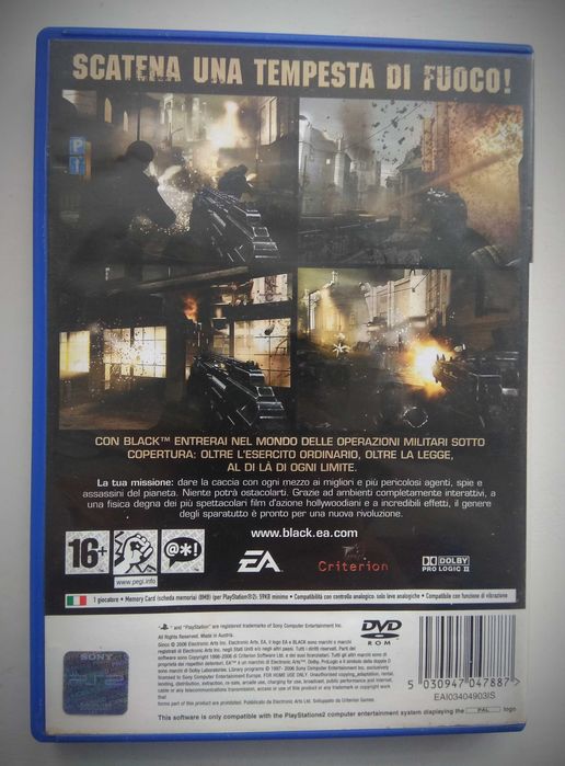 Диск для Sony PlayStation 2,Black .400гривень