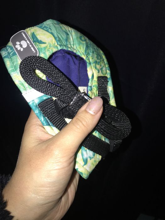 Peitoral + trela cão de porte pequeno ou gato