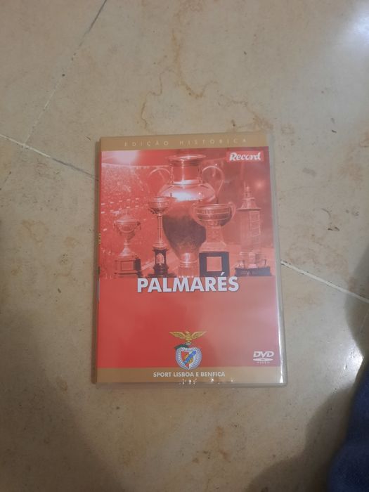 5 DVD's do benfica record 2004
