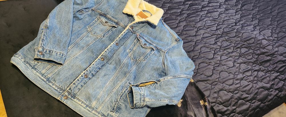 Levis Premium  Sherpa Trucker kurtka XXXL jak nowa