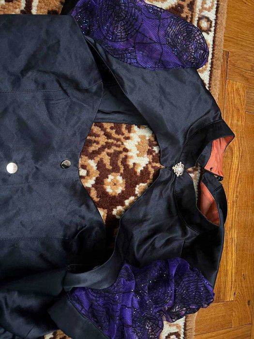 Костюм відьми / Halloween, сукня + капелюх + колготки, 3XL (китайський розмір), по замірам L