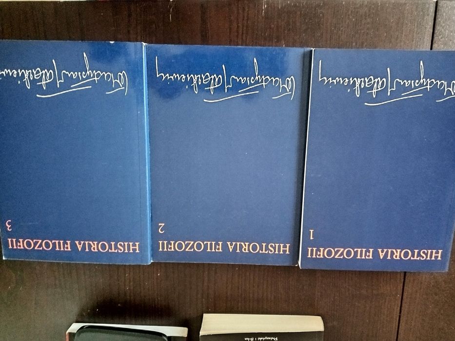 Historia filozofii. Władysław Tatarkiewicz. 3 tomy.