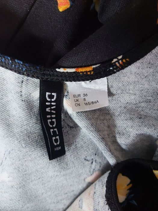 Sukienka w kwiatki hm