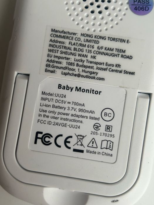 Niania elwktroniczna GHB UU24