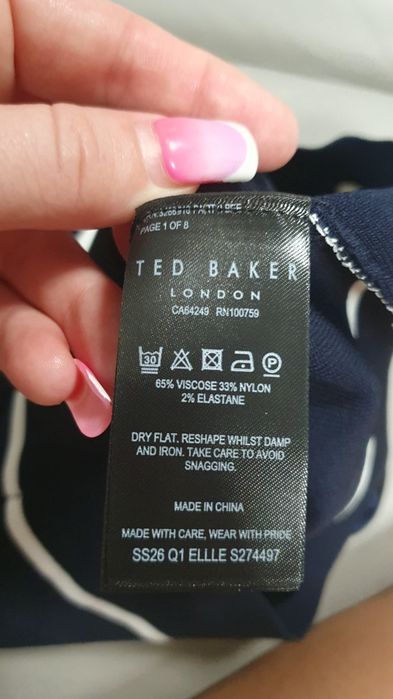 Top Ted Baker nowy oryginalny s/m