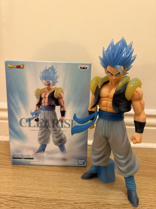 Banpresto Dragon Ball Clearise Super Sayan Blue Gogeta Figura