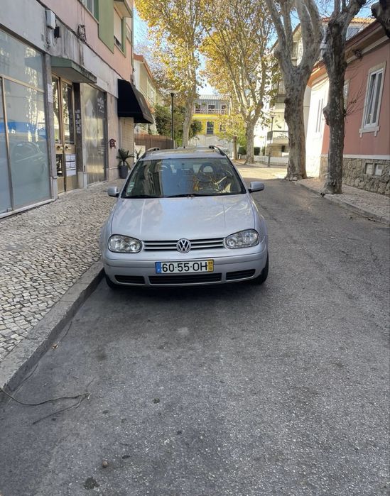 Golf variant 1.9 tdi  estofes em pele teto de abrir automatico