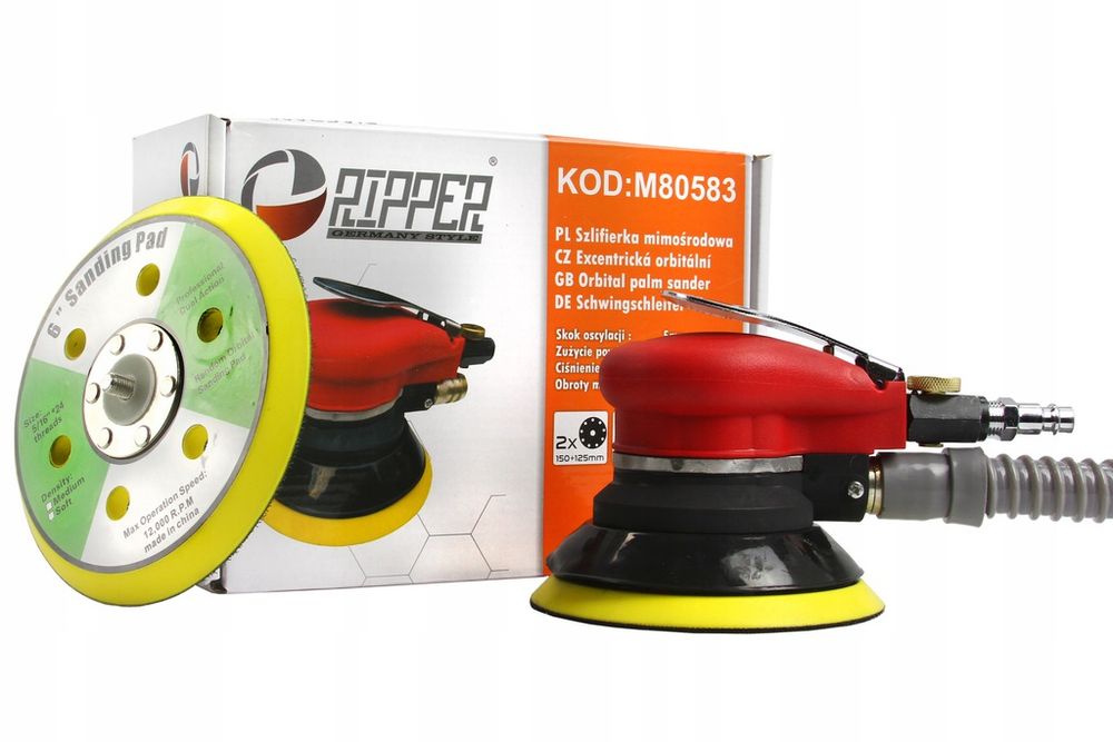 Szlifierka Mimośrodowa Oscylacyjna Dyski 125+150Mm