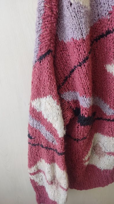 Sweter damski ręcznie robiony