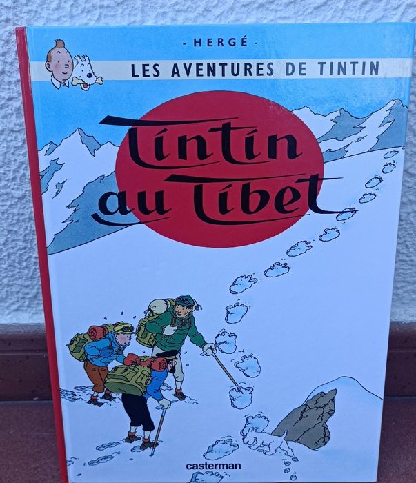 Livro Les Aventures De Tintin "Tintin au Tibet"