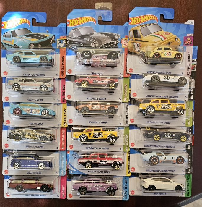 Hot wheels selados 2022/21 1/64