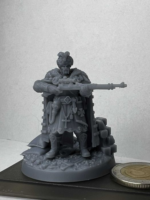 Figurki Trench Crusade – żywica ABS-like  Druk 3D, super detale