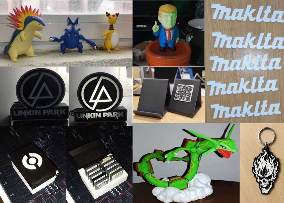 Serviço Impressões 3D - Sob Orçamento (Desenhos e Criação)