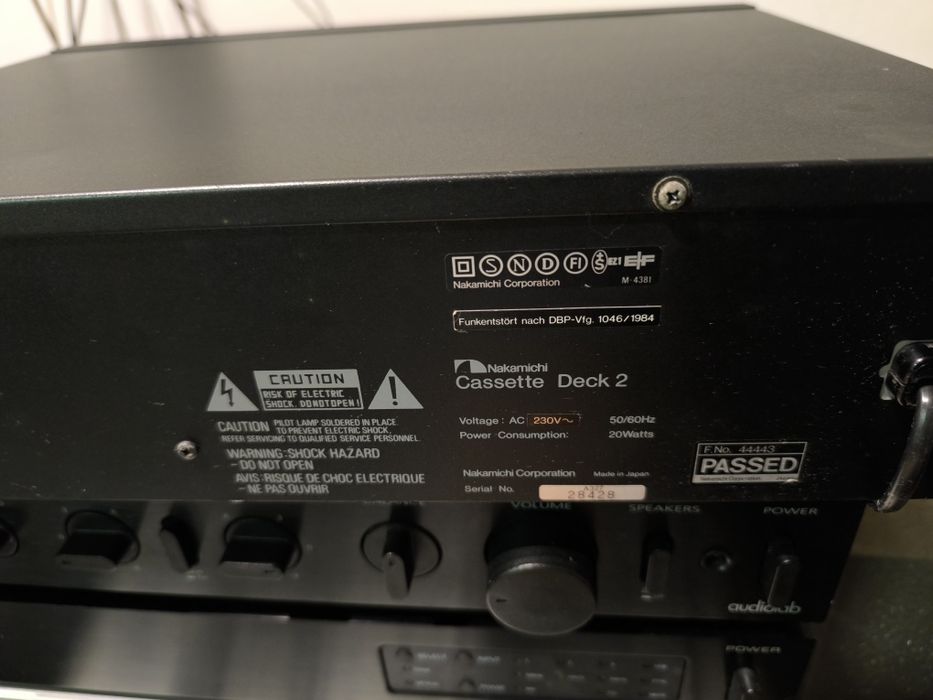 Nakamichi Cassette Deck 2