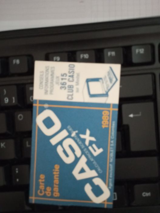 Calculadora Casio Fx-82 (1989)