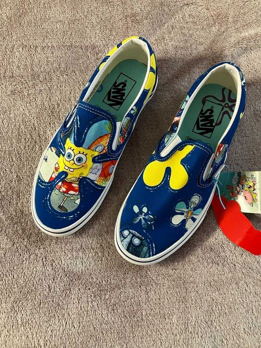 Сліпони Vans x SpongeBob SquarePants | Колекційна модель