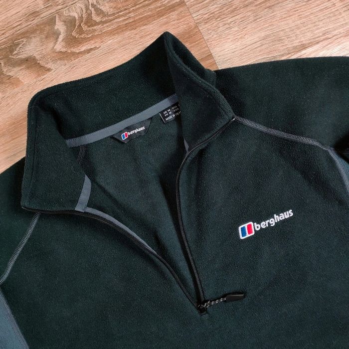 BERGHAUS Polar Męski Half Zip Logo r. M