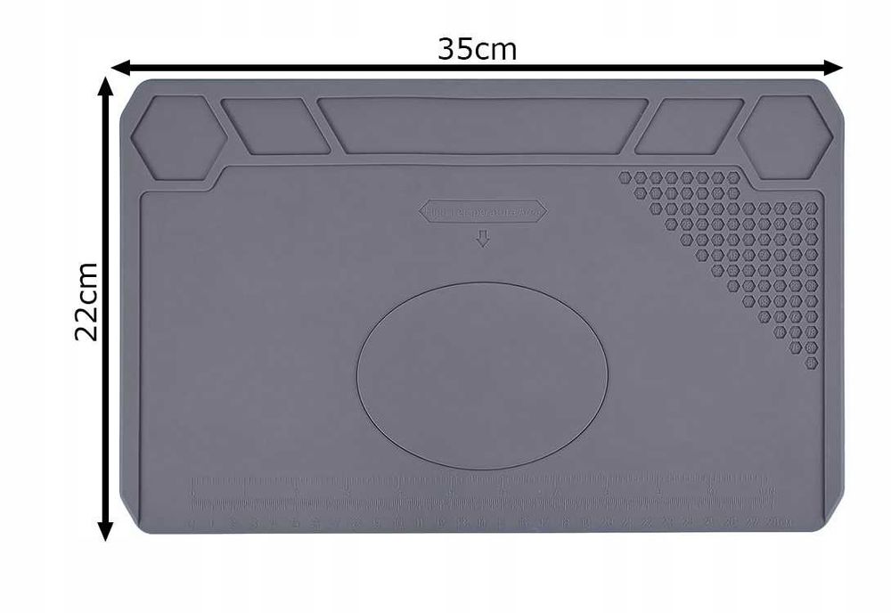 Mata SILIKONOWA SERWISOWA do LUTOWANIA Podkładka 22 x 35cm Naprawa