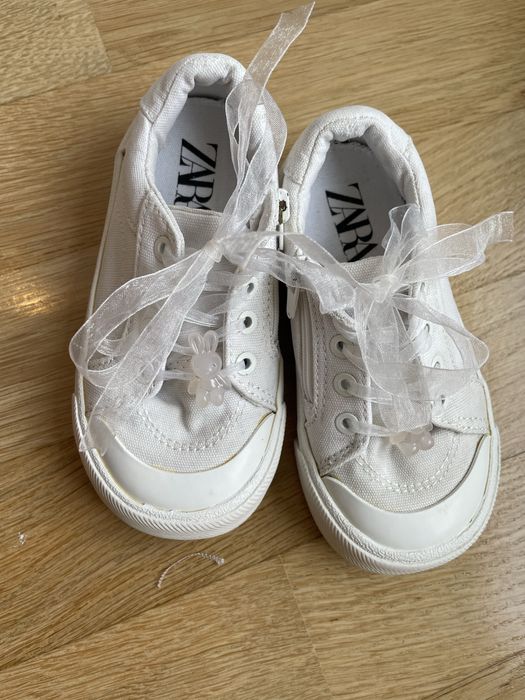 Кеди Zara дитячі 24 розмір/ білі