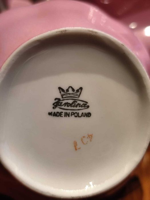 Porcelanowy serwis kawowy Karolina