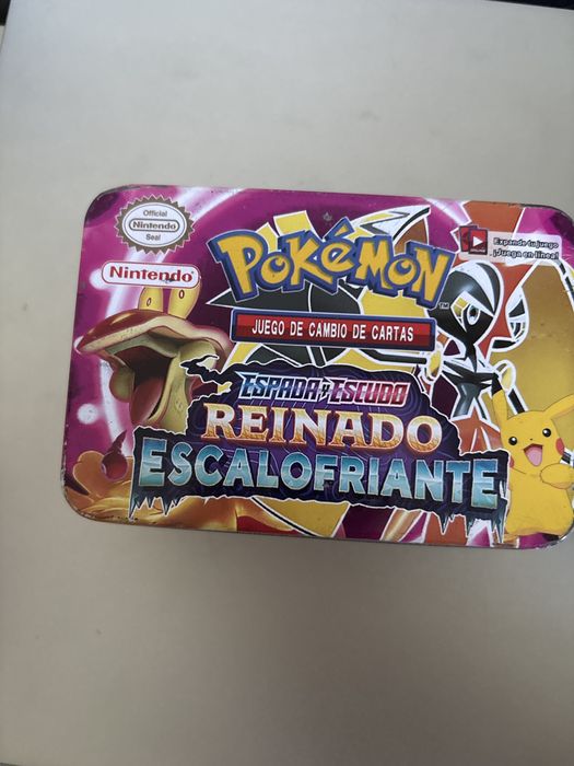 Caixa para guardar cromos