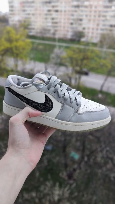 Jordan 1 Low Dior style, б/у