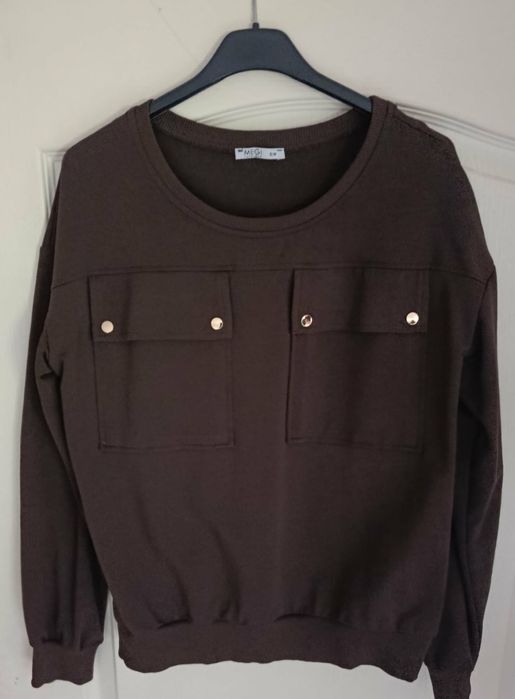 Bluza damska z kieszonkami