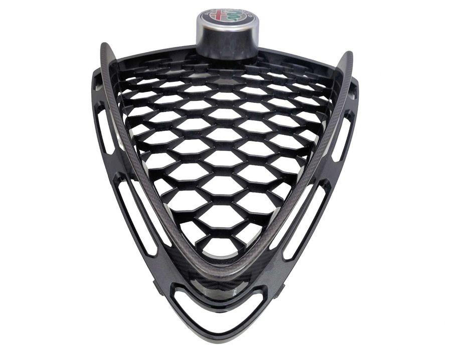 Alfa Romeo Stelvio [17-20] - Grill Atrapa zderzaka - CARBON - NOWY OE