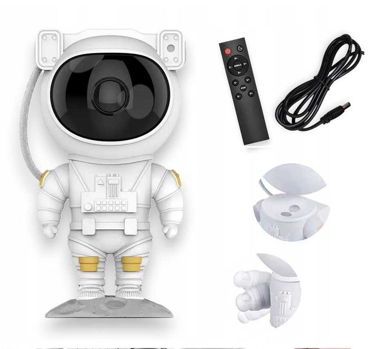 Projektor led ASTRONAUTA projektor rzutnik gwiazd na pilot na dzieci