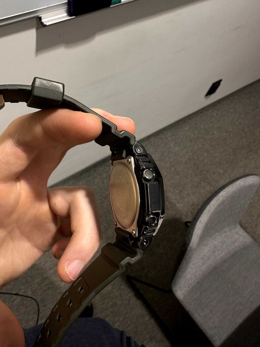 Чоловічий годинник Casio G-SHOCK GA-2100B (металевий)