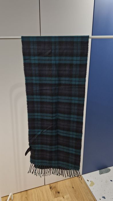 Szalik męski HM H&M jak nowy w kratę kratkę szal