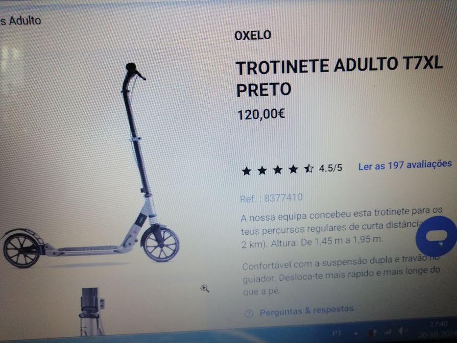 Incrível 3 Trotinetes Marca Oxelo Mais Barato Q Uma Única