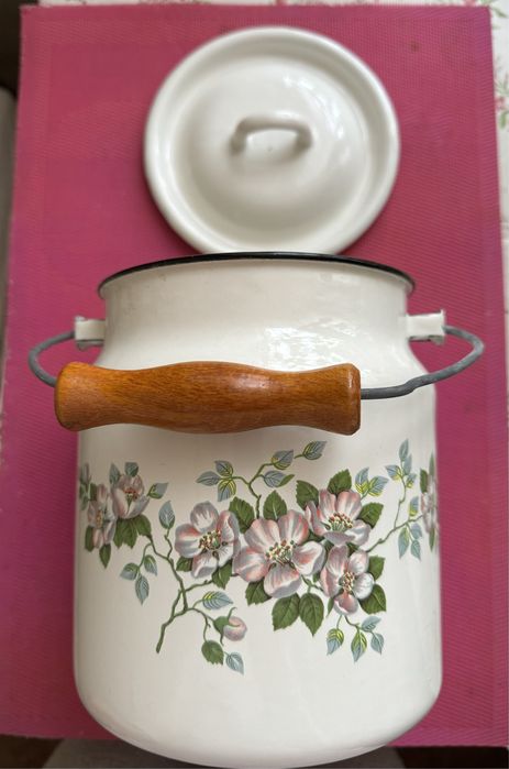 Бидон новый эмалировпнный