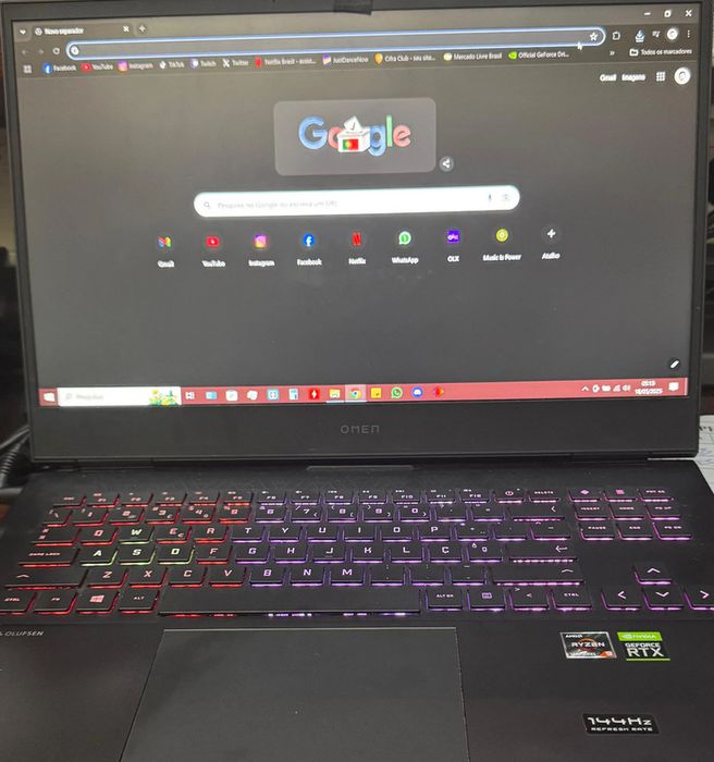 Laptop Gamer OMEN 16.1
